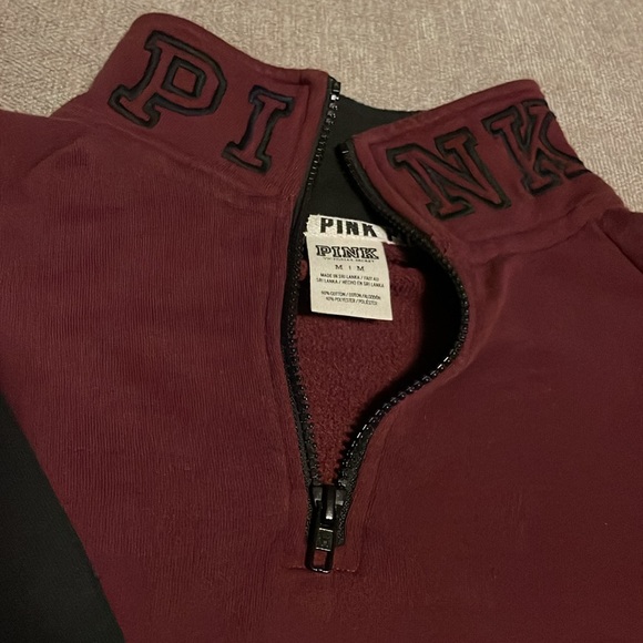 PINK quarter zip - Picture 2 of 3